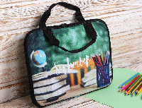 Сумка Ворд с ручками 25х35 см, с полной запечаткой Сумка Ворд с ручками 25х35 см, с полной запечаткой