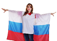 Флаг-накидка 90х135 см Флаг-накидка 90х135 см