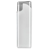 Зажигалка пьезо ISKRA, белая, 7,9х2,4х0,91 см, пластик