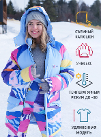 Куртка Вест унисекс, с полной запечаткой Куртка Вест унисекс, с полной запечаткой