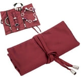 Футляр  для украшений "РАНДЕВУ , бордовый, иск. шелк, 20*42*15 см, шелкография Футляр  для украшений "РАНДЕВУ , бордовый, иск. шелк, 20*42*15 см, шелкография