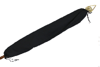 Чехол для знамени черный