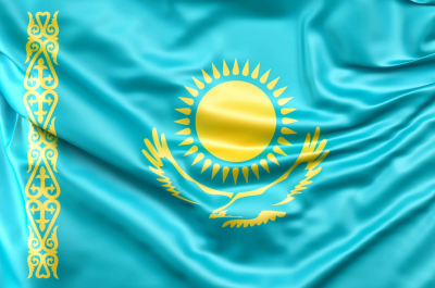 Флаг Казахстана 90х135 см