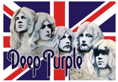 Флаг группы Deep Purple 90х135 см