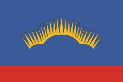 Флаг Мурманской области 90х135 см